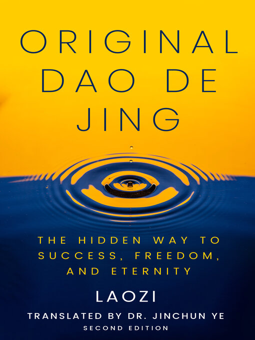 Title details for Original Dao De Jing by Laozi (Author) - Available